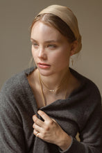 Indlæs billede til gallerivisning Lang Koksgrå Cashmere Cardigan