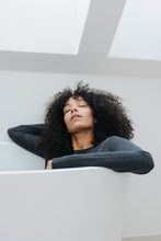 Indlæs billede til gallerivisning Koksgrå Silke Cashmere Sweater