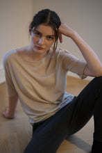 Indlæs billede til gallerivisning Koksgrå Silke Cashmere Bukser