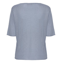 Indlæs billede til gallerivisning Himmelblå Silke Cashmere Strik