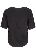 Load image into Gallery viewer, Black Silk Tee
