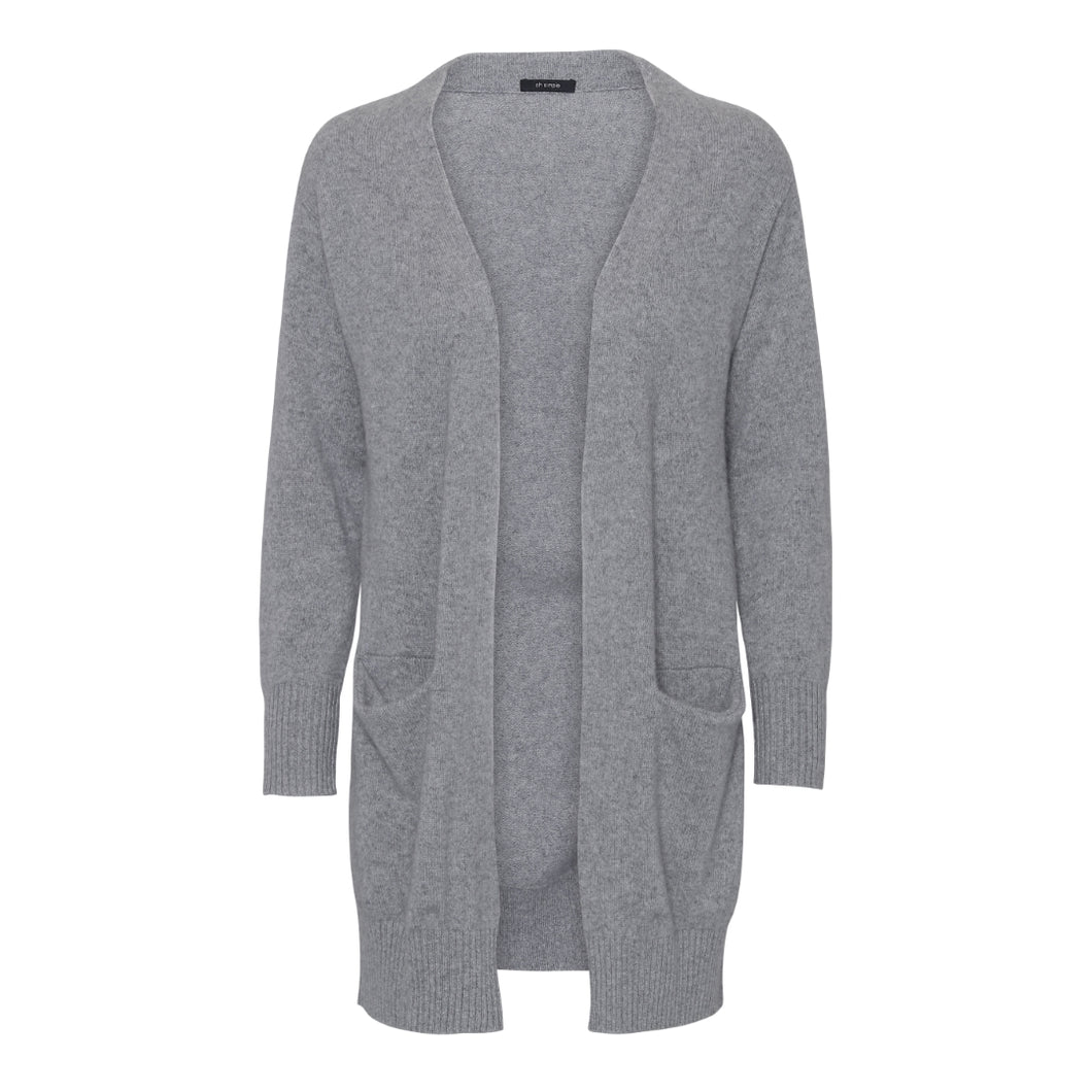 Lys Grå Cashmere Cardigan
