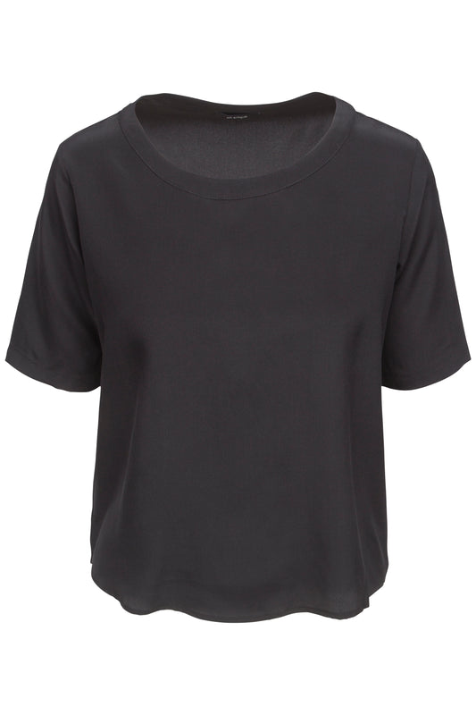 Black Silk Tee